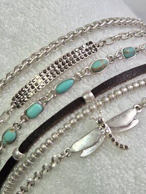 LUCKY BRAND Multi Strand Magnetic Closure Bracelet